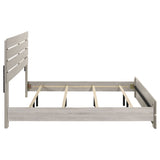 Brantford Wood Eastern King Panel Bed Coastal White - Tampa Furniture Outlet