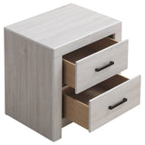 Brantford 2-drawer Nightstand Coastal White - Tampa Furniture Outlet