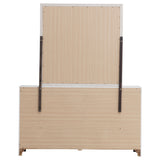 Brantford 6-drawer Dresser with Mirror Coastal White - Tampa Furniture Outlet