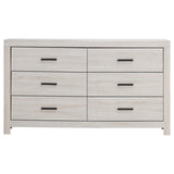 Brantford 6-drawer Dresser Coastal White - Tampa Furniture Outlet