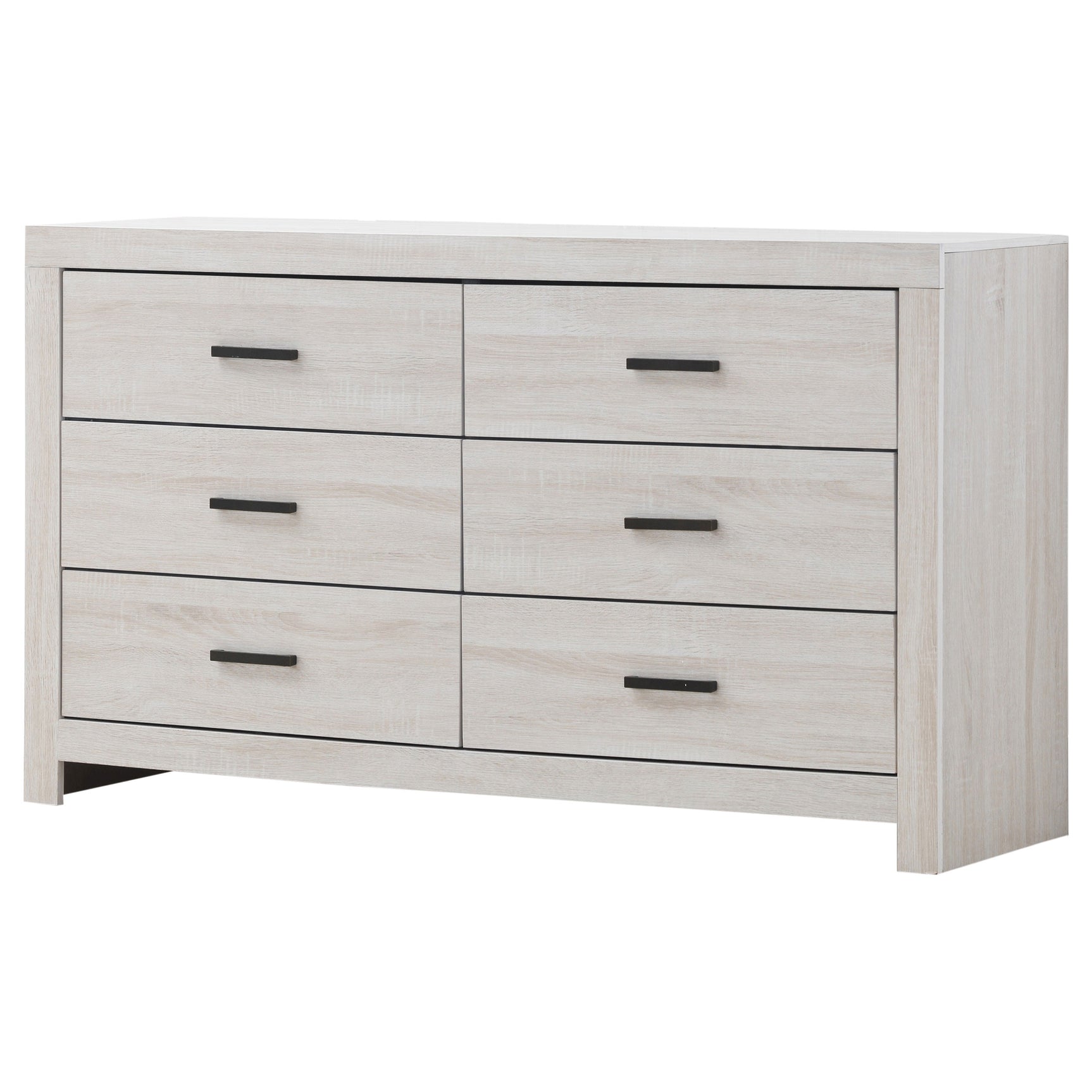 Brantford 6-drawer Dresser Coastal White - Tampa Furniture Outlet