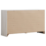 Brantford 6-drawer Dresser Coastal White - Tampa Furniture Outlet