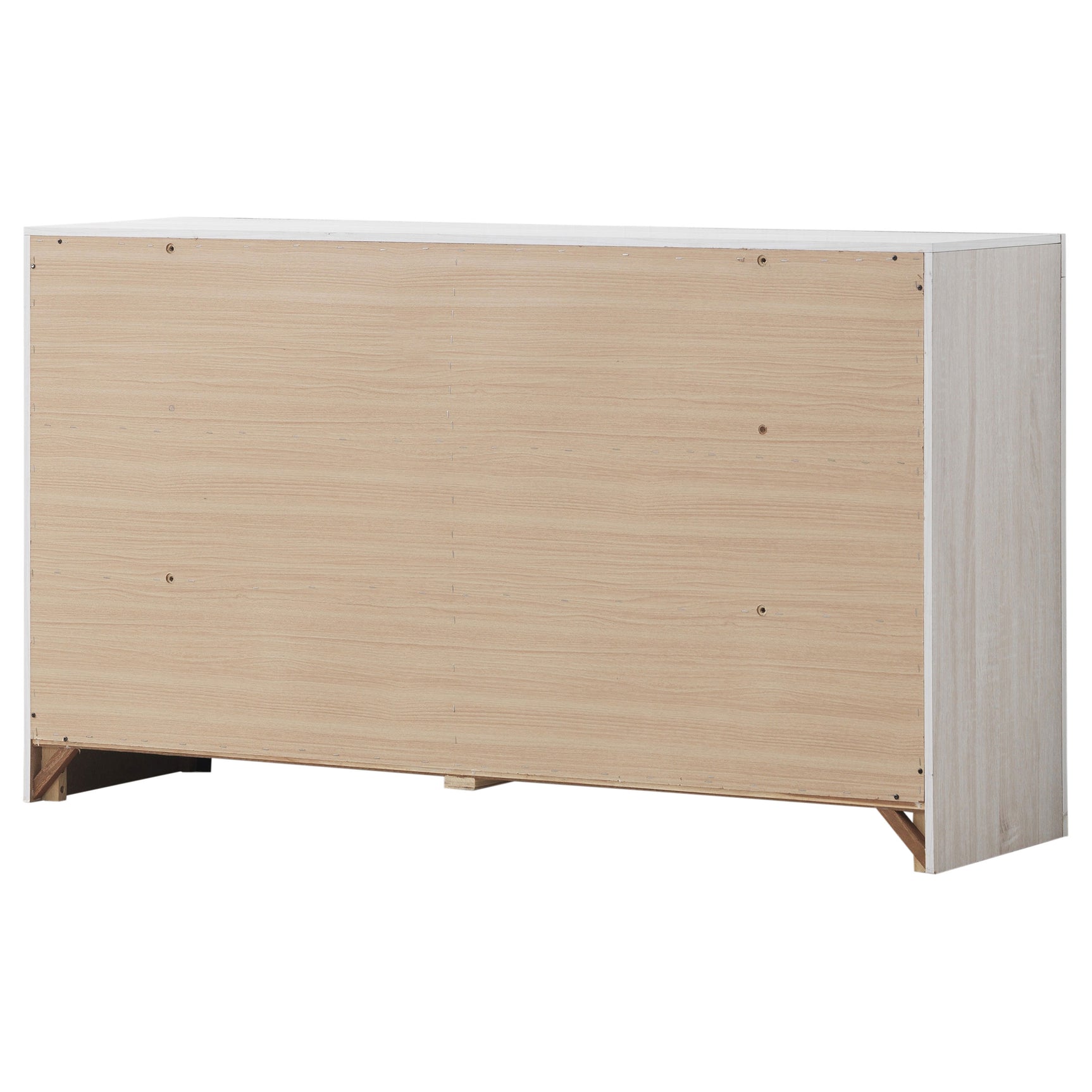 Brantford 6-drawer Dresser Coastal White - Tampa Furniture Outlet