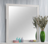 Brantford Dresser Mirror Coastal White - Tampa Furniture Outlet