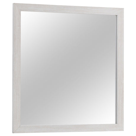 Tampa Furniture Outlet - Coaster - Brantford Dresser Mirror Coastal White - 207054