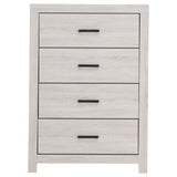 Brantford 4-drawer Bedroom Chest Coastal White - Tampa Furniture Outlet