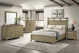 Tampa Furniture Outlet - Coaster - Hazlewood 5-piece Queen Bedroom Set Vineyard Oak - 207531Q-S5