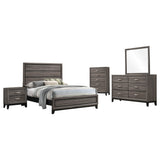 Watson Five-piece Full Bedroom Set Grey Oak - Tampa Furniture Outlet