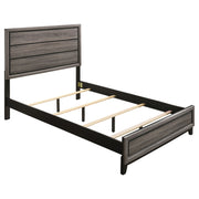 Tampa Furniture Outlet - Coaster - Watson Wood Full Panel Bed Grey Oak - 212421F