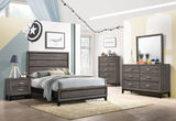Watson Wood Full Panel Bed Grey Oak - Tampa Furniture Outlet