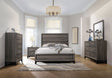 Tampa Furniture Outlet - Coaster - Watson Five-piece California King Bedroom Set Grey Oak - 212421KW-S5