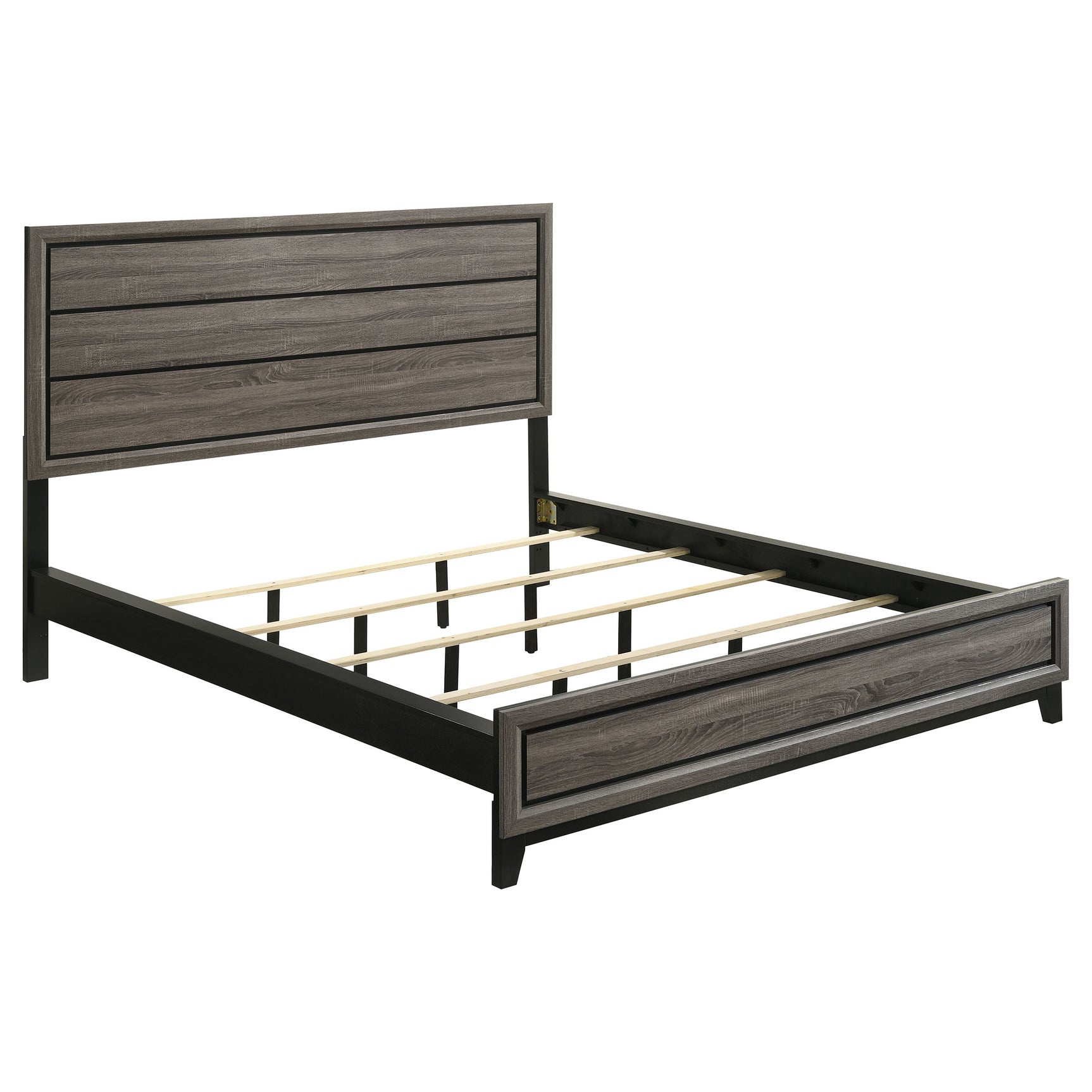 Watson Five-piece California King Bedroom Set Grey Oak - Tampa Furniture Outlet