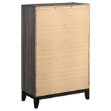 Watson Five-piece California King Bedroom Set Grey Oak - Tampa Furniture Outlet