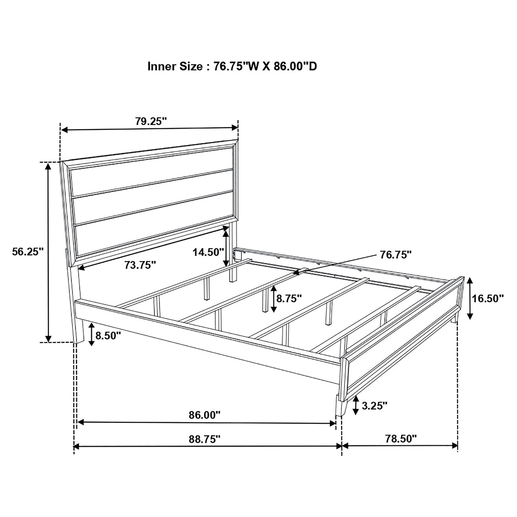 Watson Five-piece California King Bedroom Set Grey Oak - Tampa Furniture Outlet
