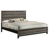 Watson Wood California King Panel Bed Grey Oak - Tampa Furniture Outlet