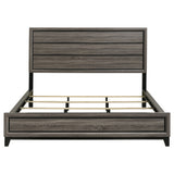 Watson Wood California King Panel Bed Grey Oak - Tampa Furniture Outlet