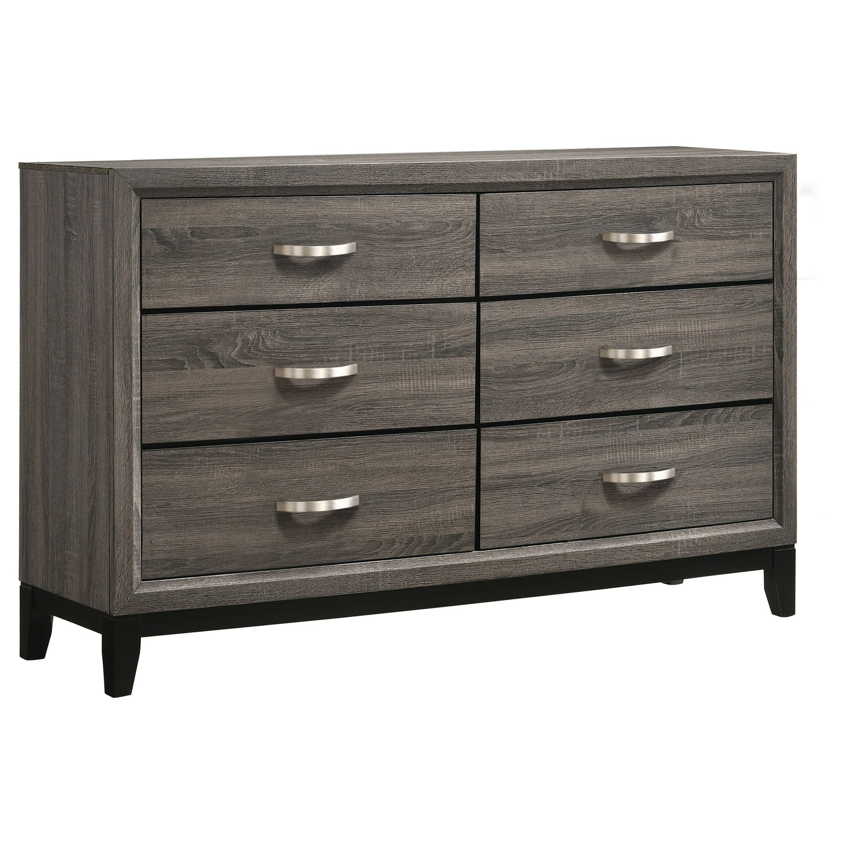 Watson Five-piece Queen Bedroom Set Grey Oak - Tampa Furniture Outlet