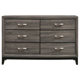 Watson Four-piece Twin Bedroom Set Grey Oak - Tampa Furniture Outlet
