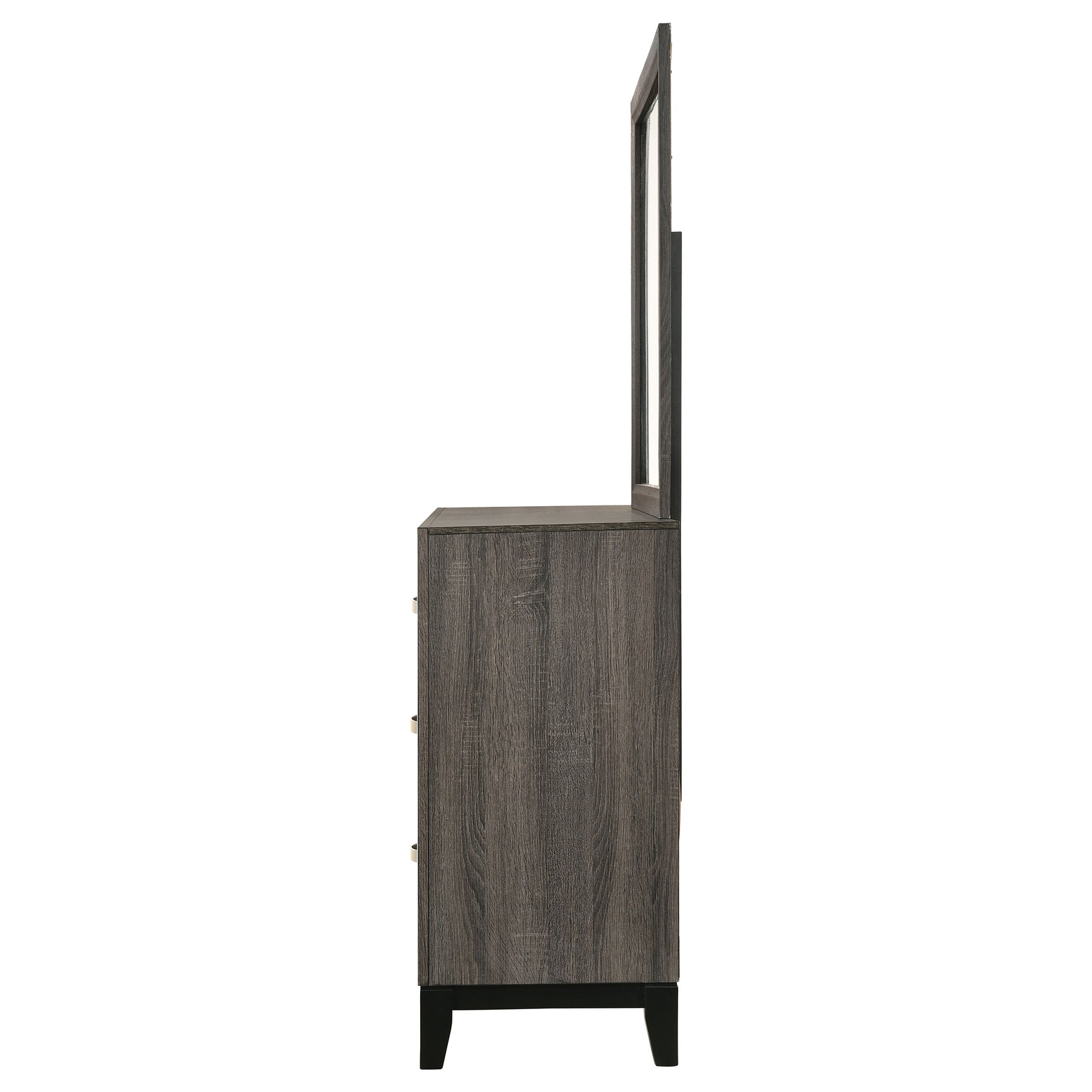 Watson 6-drawer Dresser with Mirror Grey Oak - Tampa Furniture Outlet