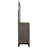 Watson 6-drawer Dresser with Mirror Grey Oak - Tampa Furniture Outlet