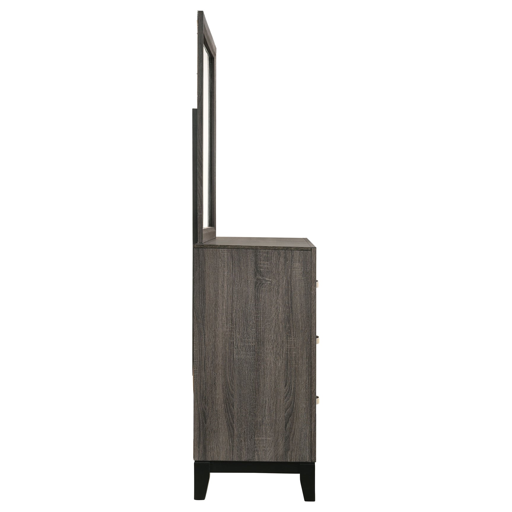 Watson 6-drawer Dresser with Mirror Grey Oak - Tampa Furniture Outlet