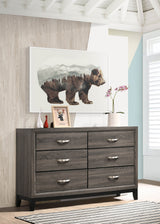 Watson 6-drawer Dresser Grey Oak - Tampa Furniture Outlet