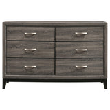 Watson 6-drawer Dresser Grey Oak - Tampa Furniture Outlet