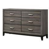 Watson 6-drawer Dresser Grey Oak - Tampa Furniture Outlet