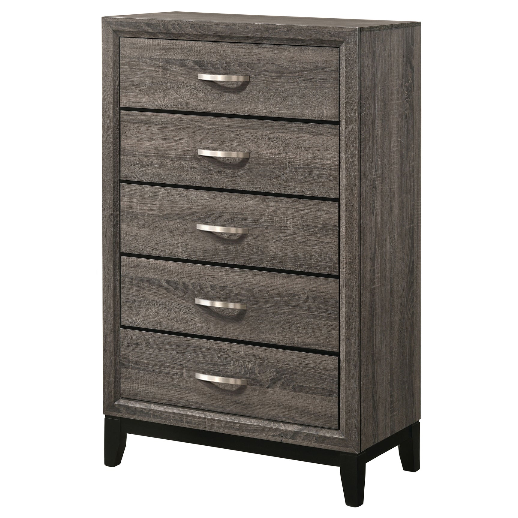 Watson 5-drawer Bedroom Chest Grey Oak - Tampa Furniture Outlet