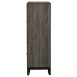 Watson 5-drawer Bedroom Chest Grey Oak - Tampa Furniture Outlet