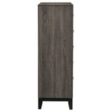 Watson 5-drawer Bedroom Chest Grey Oak - Tampa Furniture Outlet