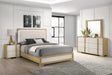 Tampa Furniture Outlet - Coaster - Hyland 4-piece Eastern King Bedroom Set Natural - 215651KE-S4