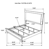 Hyland 4-piece Eastern King Bedroom Set Natural - Tampa Furniture Outlet