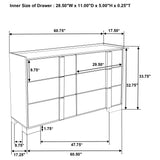Hyland 4-piece Eastern King Bedroom Set Natural - Tampa Furniture Outlet