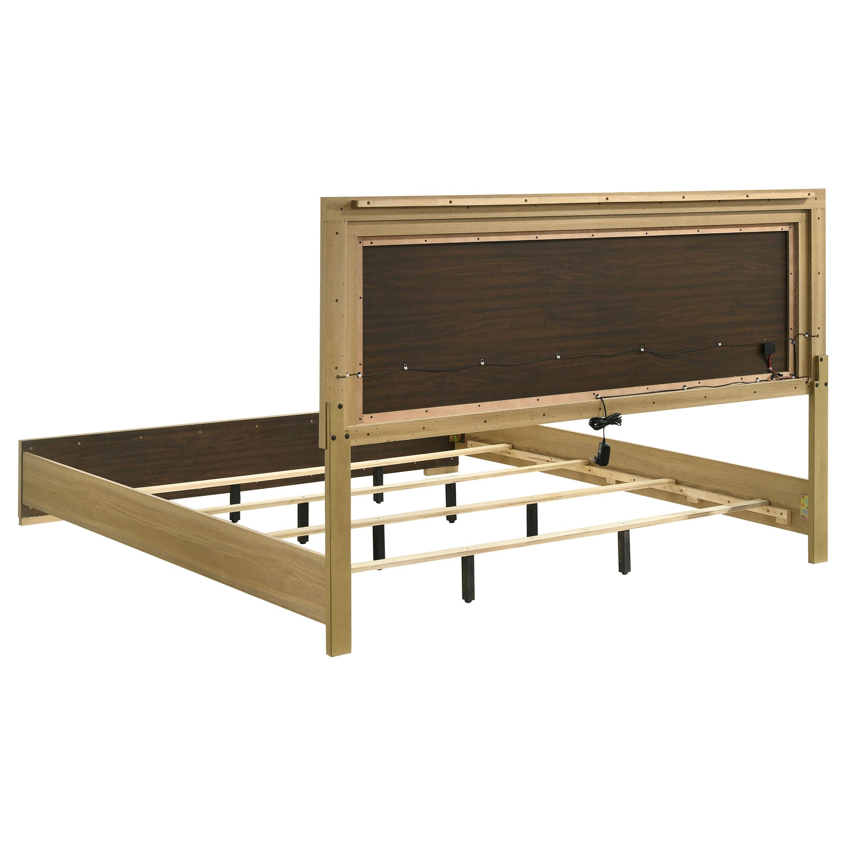 Hyland 5-piece Eastern King Bedroom Set Natural - Tampa Furniture Outlet