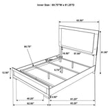 Hyland 5-piece Queen Bedroom Set Natural - Tampa Furniture Outlet