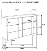 Hyland 5-piece Queen Bedroom Set Natural - Tampa Furniture Outlet