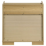 Hyland 2-drawer Nightstand Bedside Table Natural - Tampa Furniture Outlet