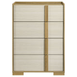 Hyland 4-drawer Chest of Drawers Natural - Tampa Furniture Outlet