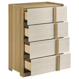 Hyland 4-drawer Chest of Drawers Natural - Tampa Furniture Outlet