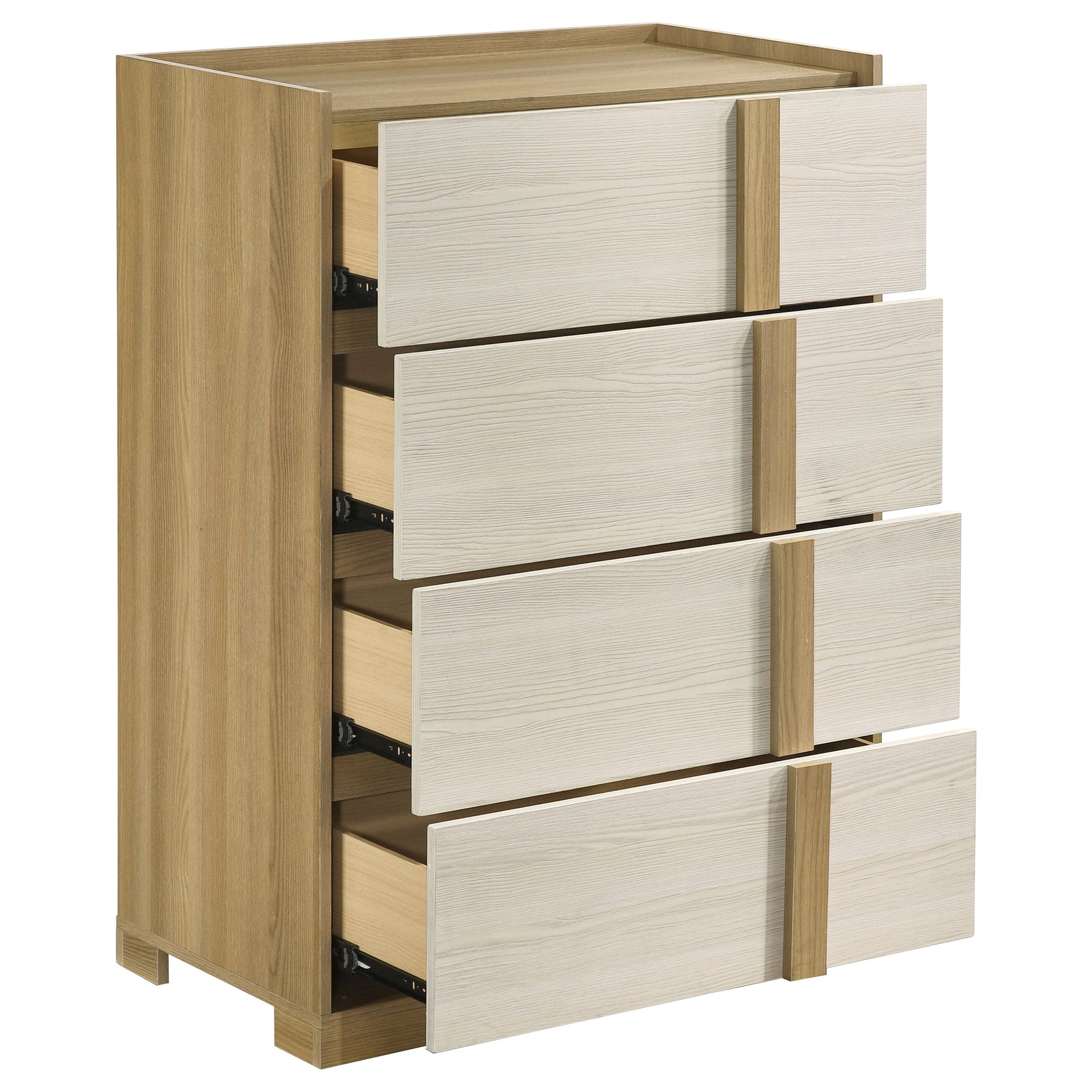 Hyland 4-drawer Chest of Drawers Natural - Tampa Furniture Outlet
