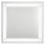 Cassia 5-piece Queen LED Bedroom Set White High Gloss
