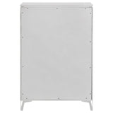 Cassia 5-drawer Bedroom Chest of Drawers White High Gloss