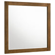 Tampa Furniture Outlet - Coaster - Adderley Dresser Mirror Warm Brown - 215854