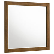 Tampa Furniture Outlet - Coaster - Adderley Dresser Mirror Warm Brown - 215854