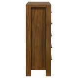 Adderley 5-drawer Bedroom Chest of Drawers Warm Brown