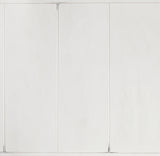 McKinney California King LED Light Panel Bed Vintage White