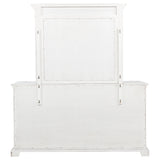McKinney 6-drawer Bedroom Dresser with Mirror Vintage White