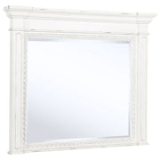 Tampa Furniture Outlet - Coaster - McKinney Dresser Mirror Vintage White - 215874