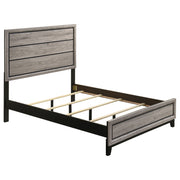 Tampa Furniture Outlet - Coaster - Valen Wood Full Panel Bed Light Taupe - 215911F